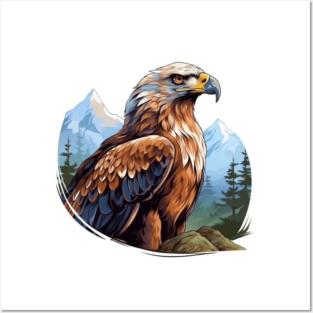 Golden Eagle Wall Art by zooleisurelife